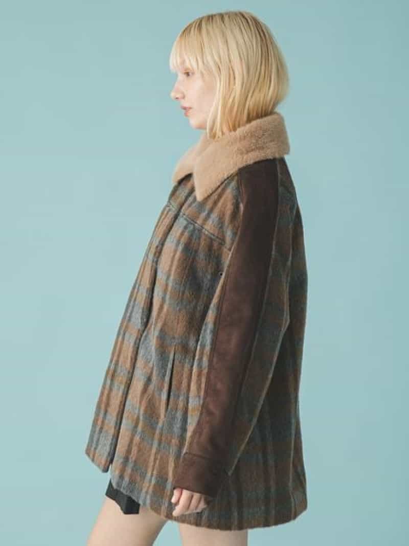 楽天市場】【SALE／30%OFF】2WAYエコファーカラーシャツコート FURFUR