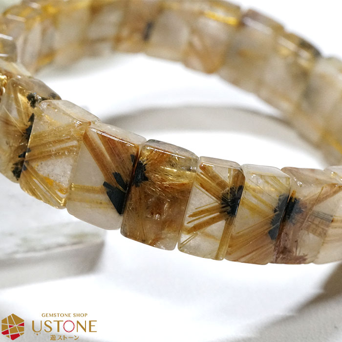 楽天市場】【目玉商品】【20％OFF】ルチルクォーツ ブレスレット 太陽