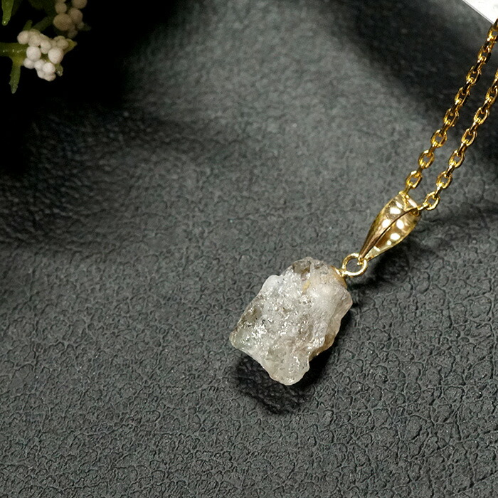 楽天市場】フェナカイト ペンダントトップ 原石 K18 ロシア産 天然石