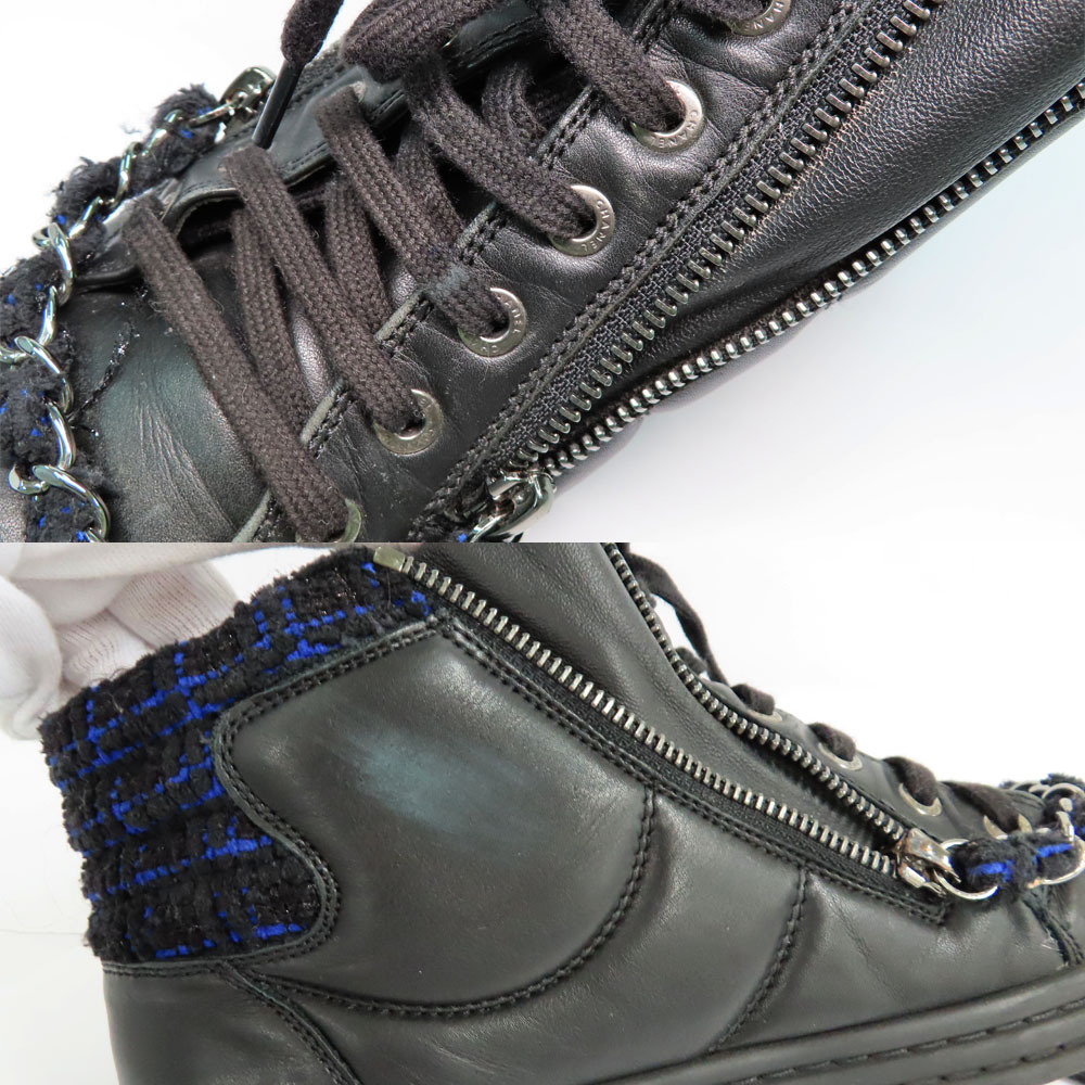 楽天市場】【名古屋】【CHANEL】シャネル ハイカット スニーカー