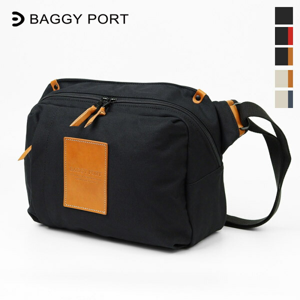 楽天市場】バギーポート BAGGY PORT ショルダーバッグ ブラック帆布