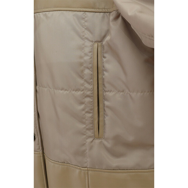 楽天市場】クラネ CLANE レザー スウィッチング オーバー ジャケット