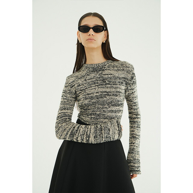 楽天市場】クラネ CLANE コットン ショート ニット トップス COTTON