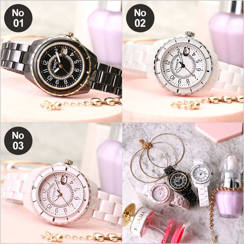 楽天市場】【人気 白 セラミック】コーチ 腕時計 COACH 時計 コーチ