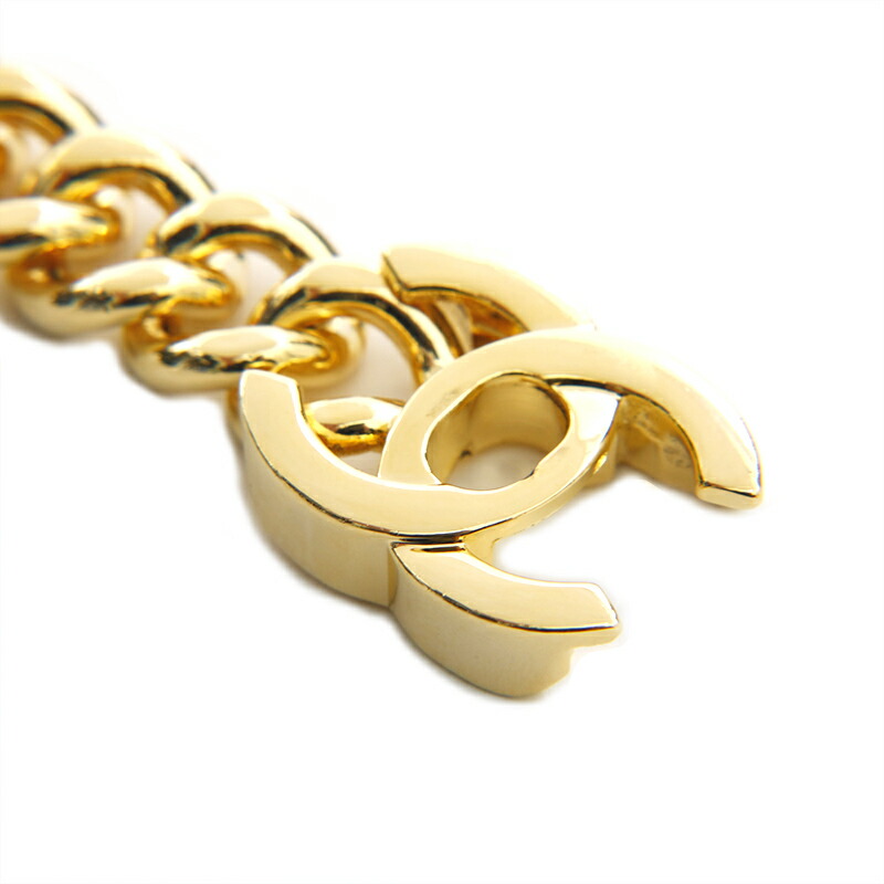 楽天市場】シャネル CHANEL ターンロック チェーン ブレスレット