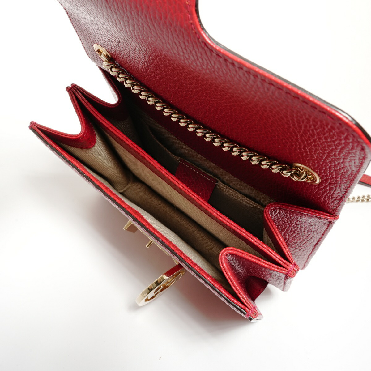 楽天市場】グッチ GUCCI インターロッキング G レザー ショルダー