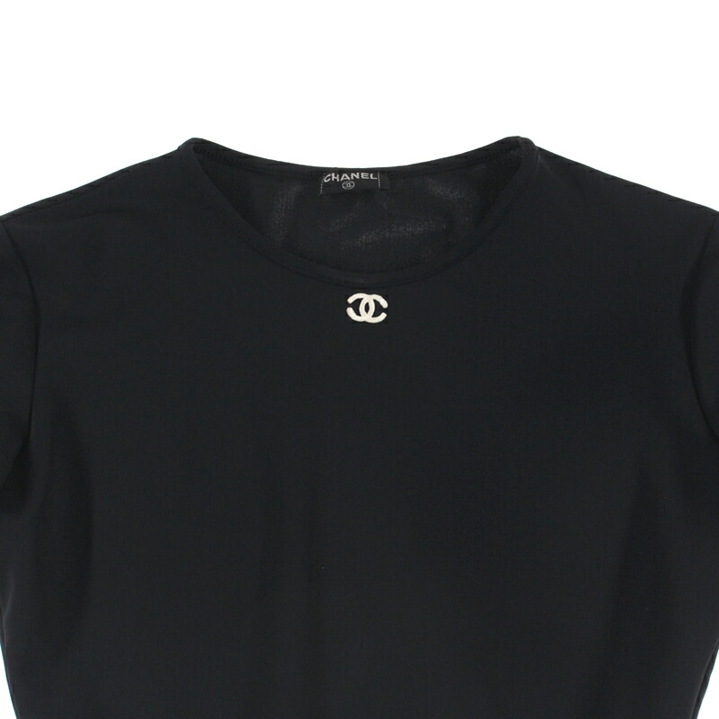 楽天市場】極美品 シャネル CHANEL クロップド丈 チビT トップス 半袖