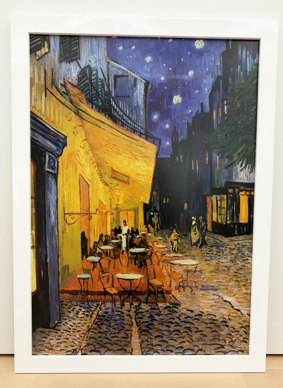 楽天市場】ポスターアート ゴッホ (夜のカフェテラス) A2サイズ 日本製