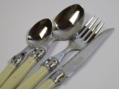 楽天市場】ライヨール（ラギオール） ディナーカトラリー24ピース