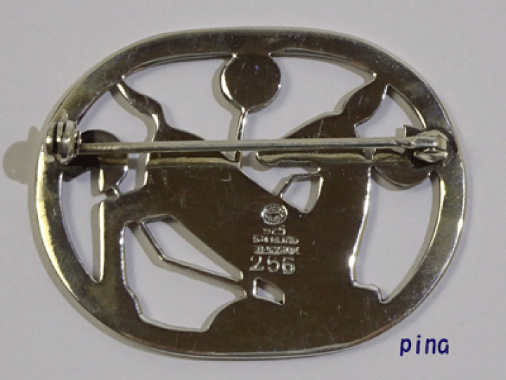 楽天市場】ジョージジェンセン ブローチ256 鹿モチーフ 送料込み