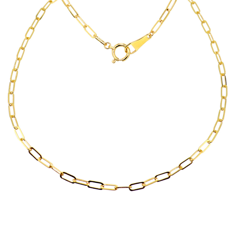 楽天市場】24金 ブレスレット メンズ ペーパークリップ 純金 チェーン