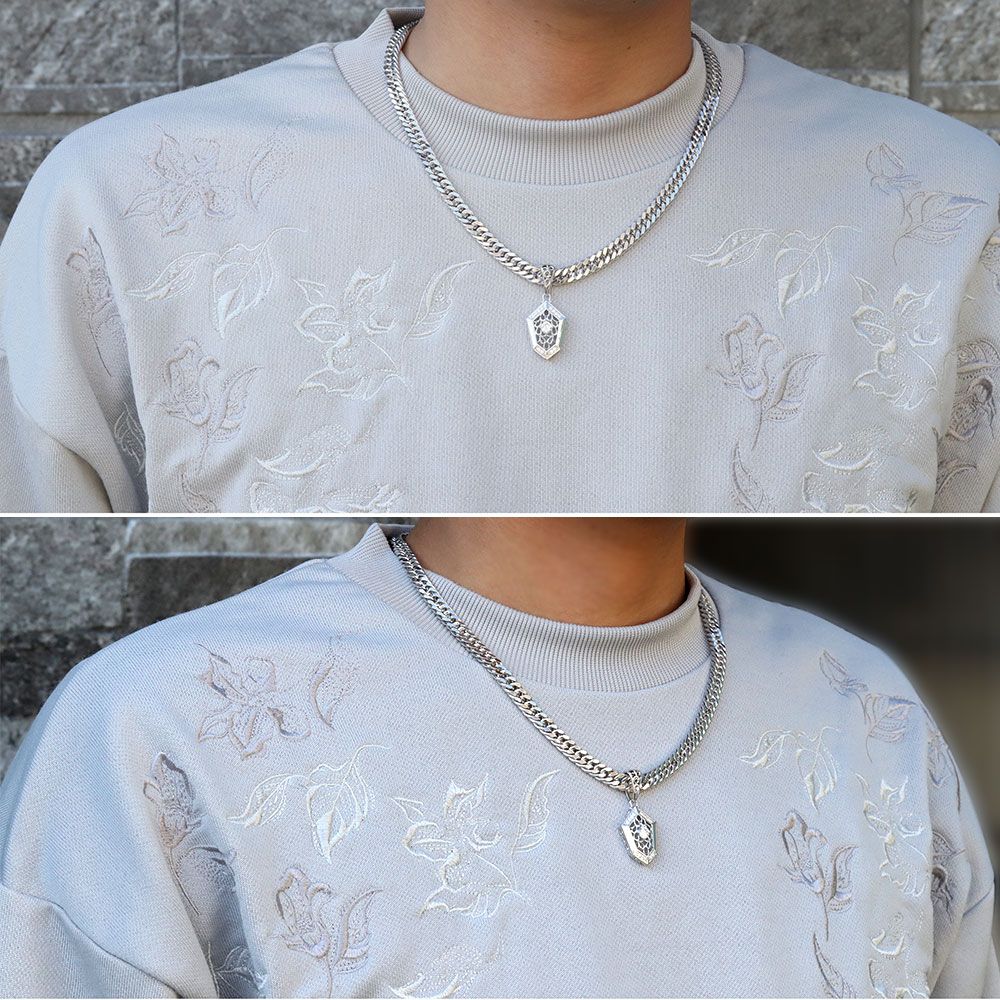 楽天市場】ペンダントトップ プラチナ メンズ ネックレス トップのみ