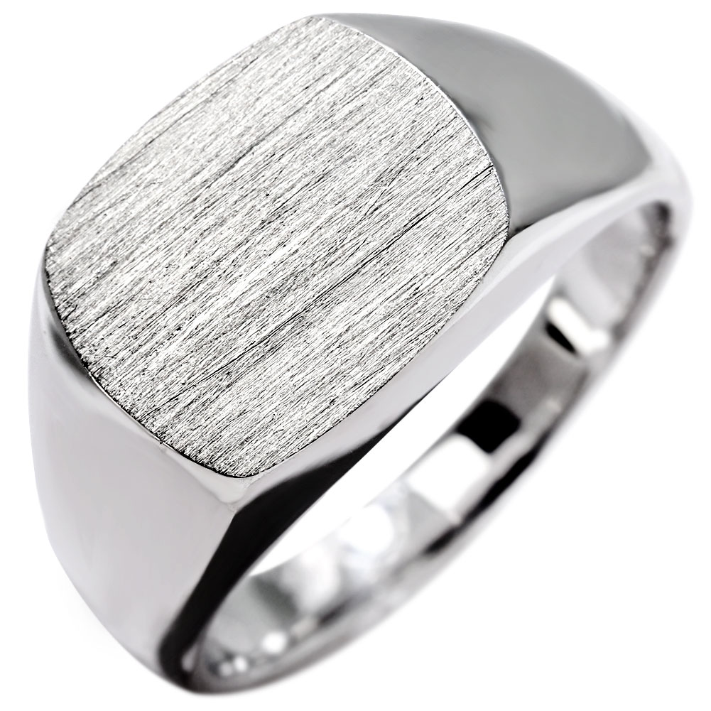 楽天市場】指輪 18金 ゴールド 18k k18 印台リング 地金 印台リング