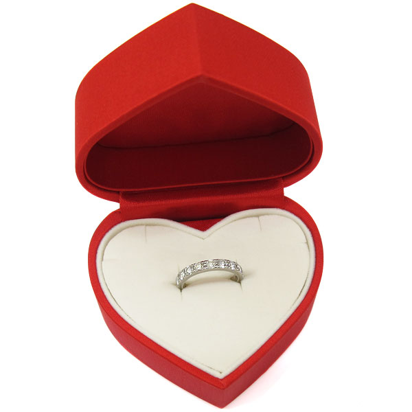 楽天市場】ハート ジュエリーケース リングケース 指輪収納 ジュエリー