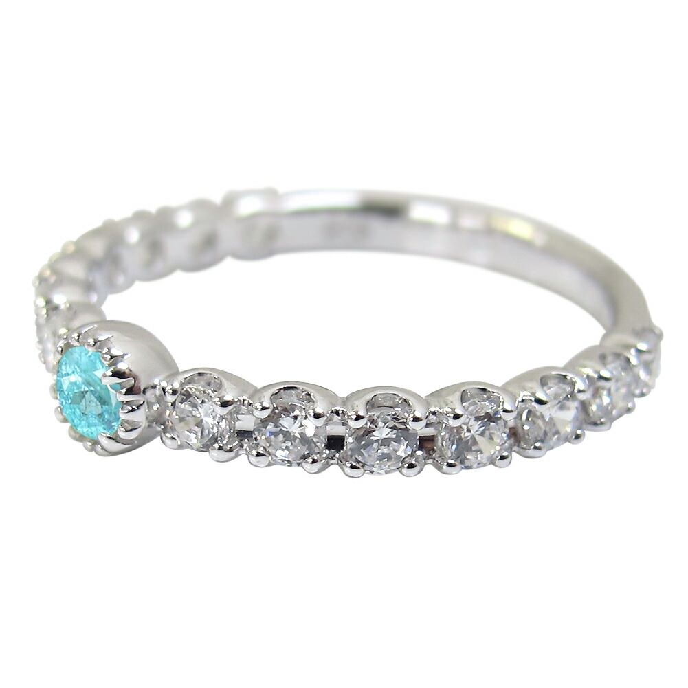 楽天市場】パライバトルマリン リング レディース 指輪 プラチナ