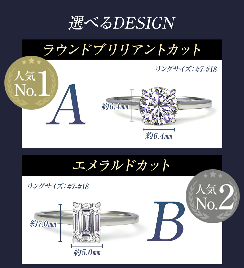 楽天市場】ダイヤモンド リング 指輪 一粒 1カラット プラチナ 人工