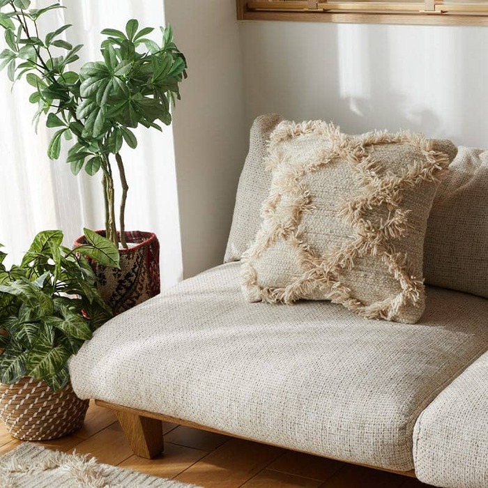 楽天市場】クッションカバー 45×45cm ウール モロッカン かわいい