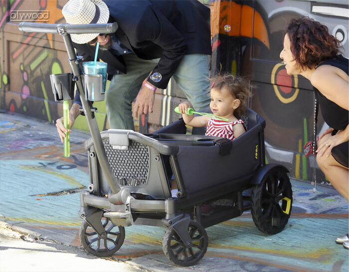 楽天市場】アウトドアワゴン 安全 子供 2人乗り ペットカート