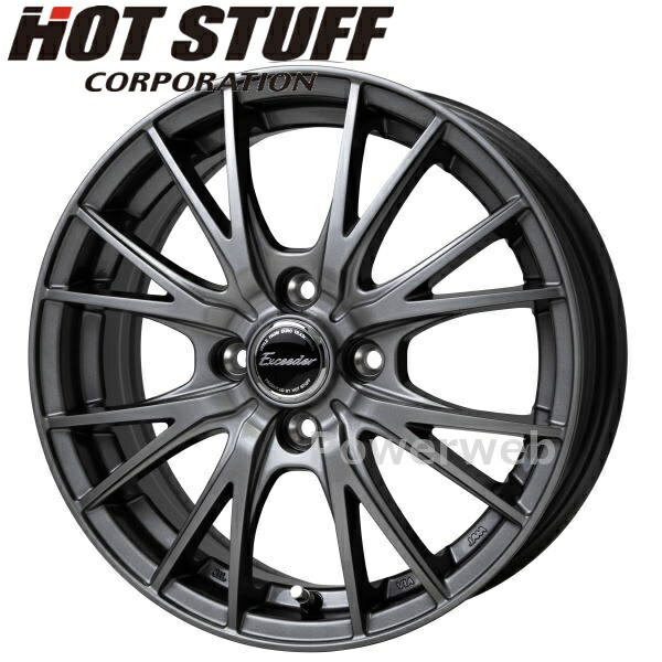 楽天市場】[ホイールのみ単品4本セット] Exceeder E05 II 17インチ×7.0