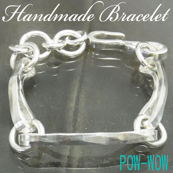 楽天市場】ハンドメイド 925 シルバーブレスレット ブレス シルバー