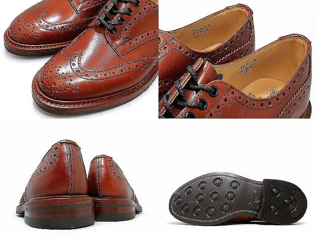 楽天市場】トリッカーズ バートン カントリーブーツ ウィングチップ