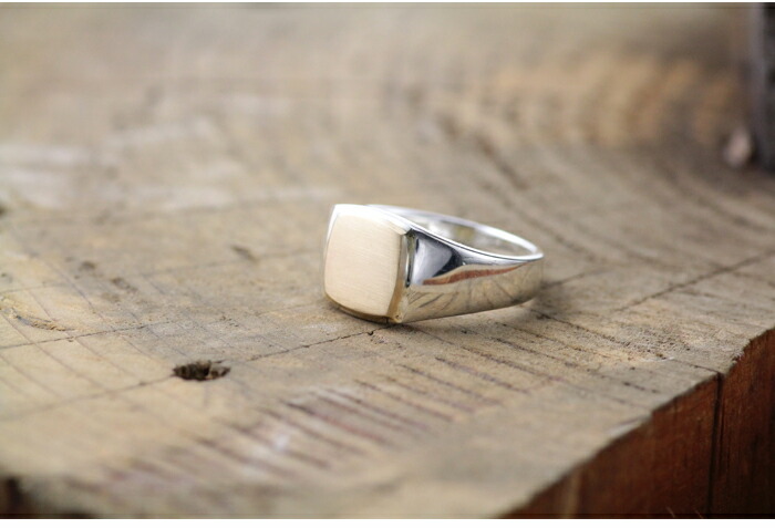 楽天市場】印台リング ピンキーリング メンズ 指輪 印台 ぽてリング