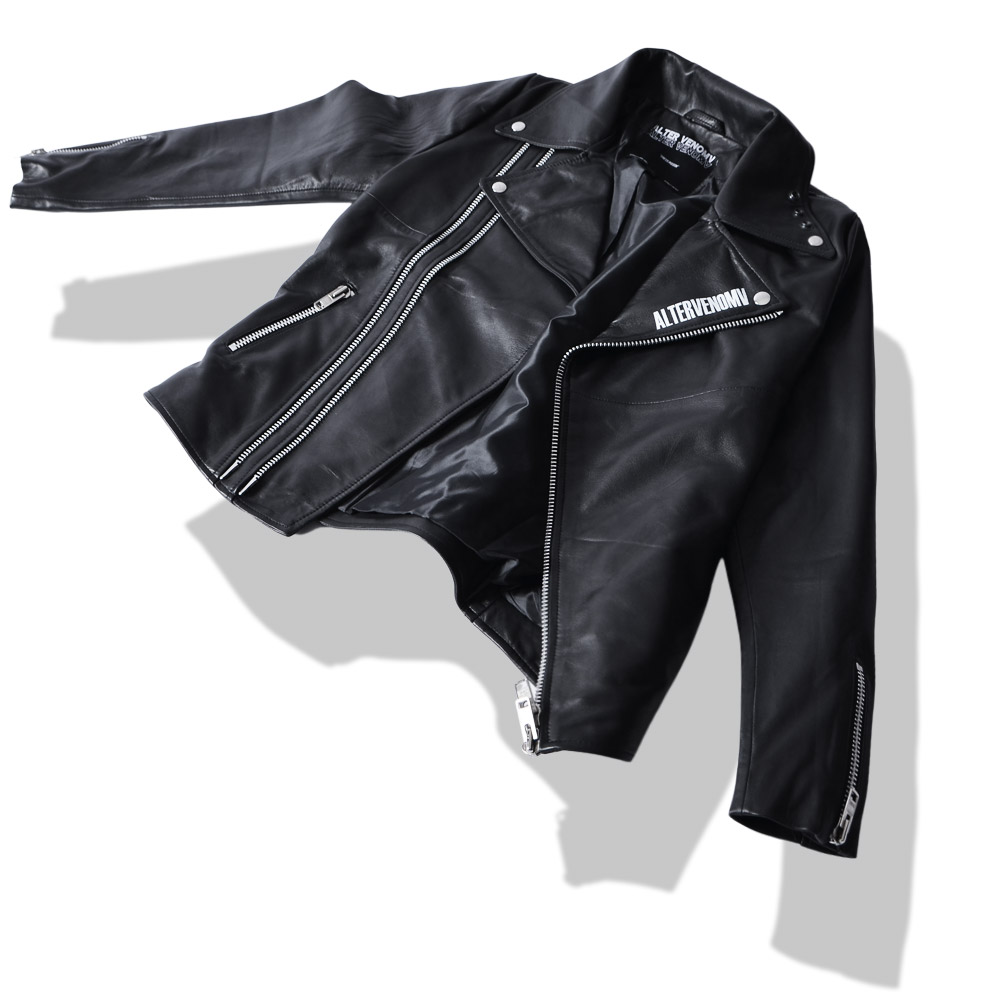 楽天市場】V系 ライダースジャケット レザー ラムレザー ダブル ダブル