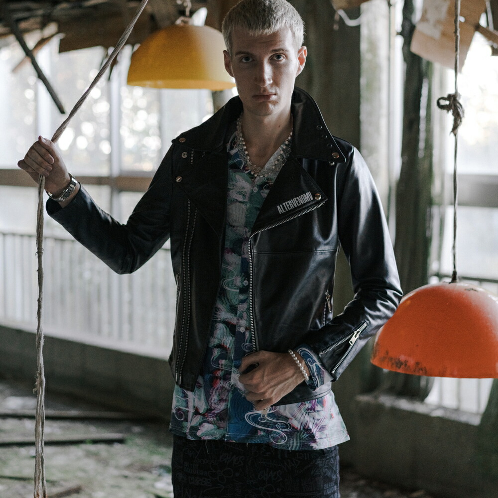 楽天市場】V系 ライダースジャケット レザー ラムレザー ダブル ダブル