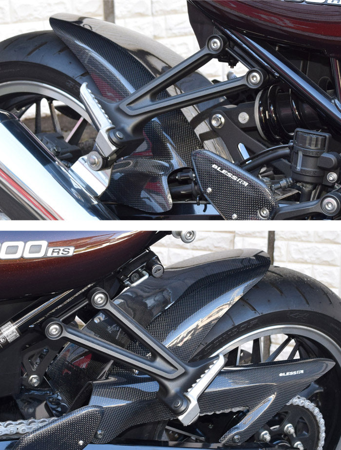 楽天市場】Z900RS【KAWASAKI】リアフェンダー（チェーンガード一体型
