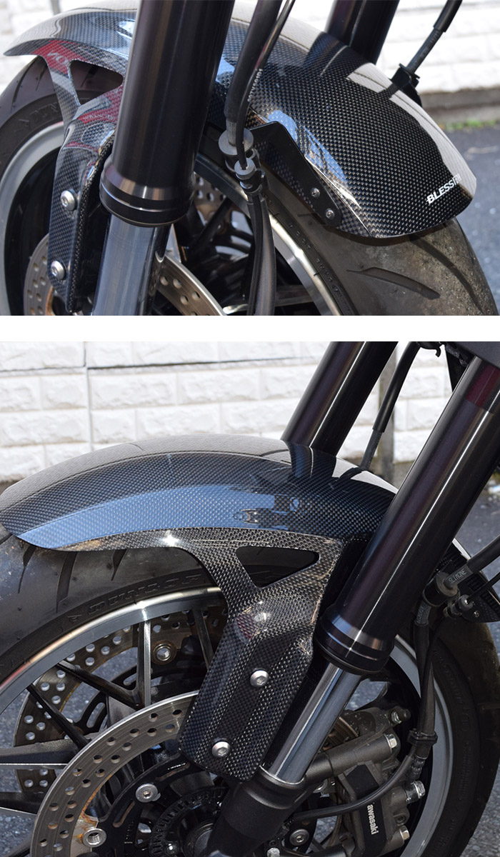 楽天市場】Z900RS【KAWASAKI】カーボン フロントフェンダー【クリア