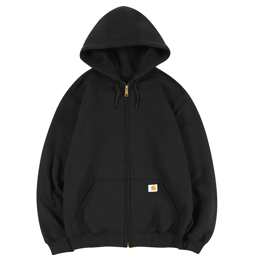 入手困難‼︎】【新品】Carhartt◎黒 フルジップ パーカー D167
