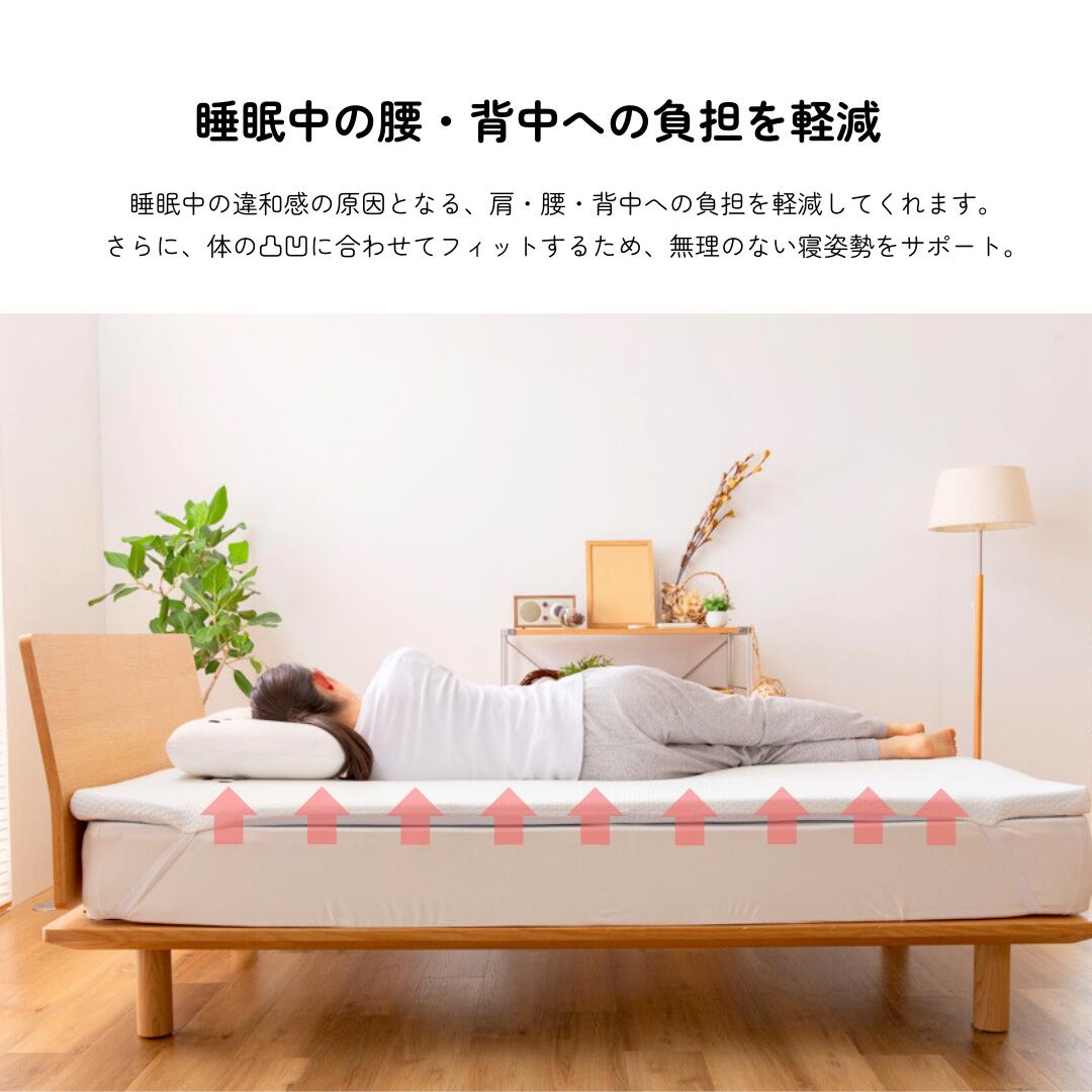 楽天市場】マットレス 薄型 低反発 トッパー 5cm 低反発マットレス