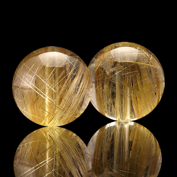 楽天市場】【1粒売り ビーズ】タイチンルチルクォーツ 12mm 仕事運