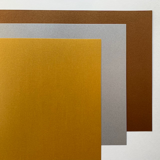 楽天市場】ニューカラー 金 銀 銅 四切判 1枚 あす楽 4切 色画用紙 金