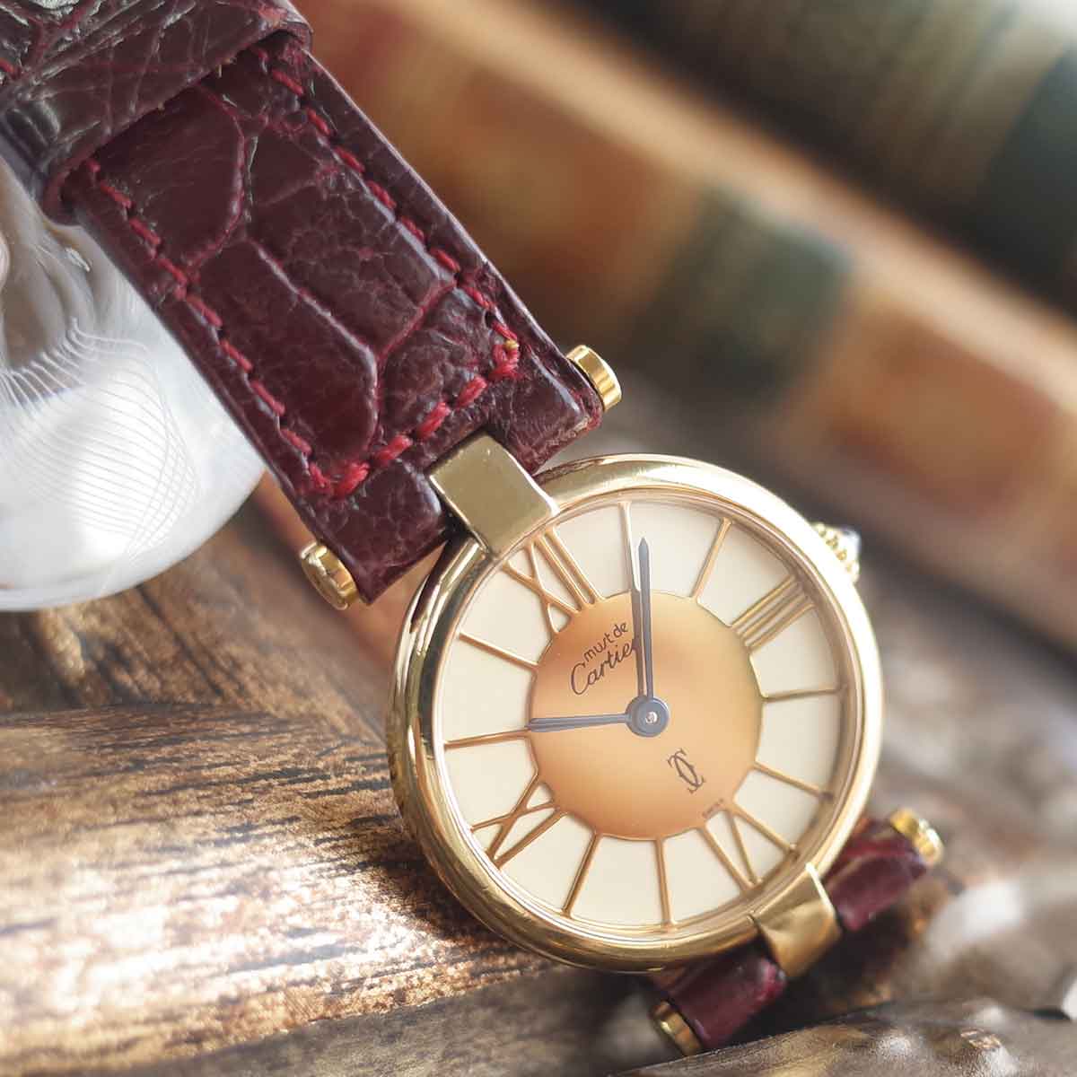 楽天市場】カルティエ マストヴァンドーム SM W590004 ヴェルメイユ