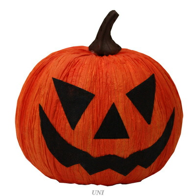楽天市場】18cm ハロウィンかぼちゃ(紙製) 【 インテリア 雑貨 飾り