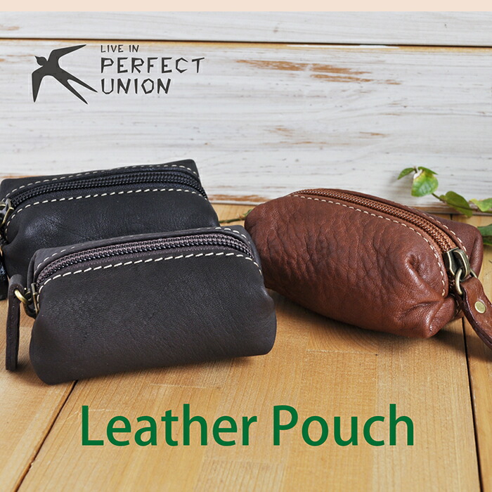 楽天市場】ハンドメイド/レザーポーチ/キューブ レザーポーチ コイン