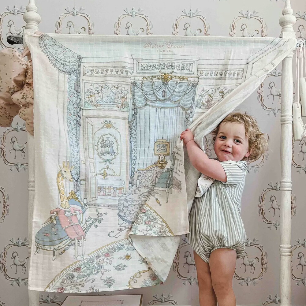 楽天市場】アトリエシュー ブランケット Atelier Choux おくるみ 名