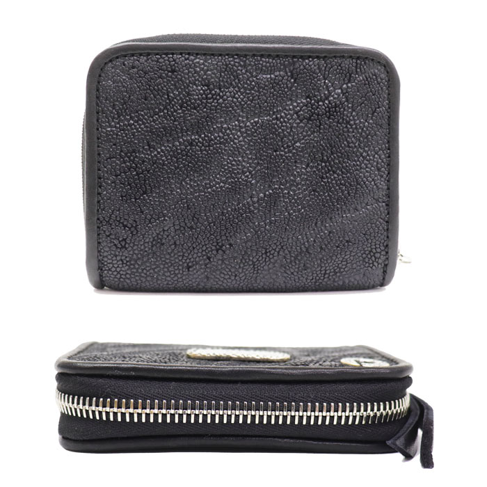 楽天市場】ビルウォールレザー 財布 本革 象革 ミニウォレット