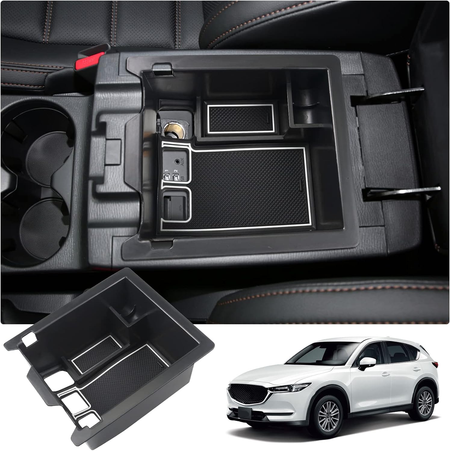 楽天市場】マツダ CX-5 KF系 2代目 専用 コンソールボックス ノート