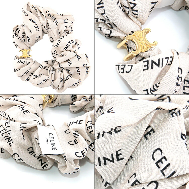 楽天市場】【国内正規品/純正ラッピング済】 CELINE セリーヌ シュシュ