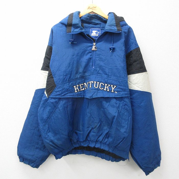 楽天市場】【中古】古着 スターター STARTER 長袖 ハーフジップ