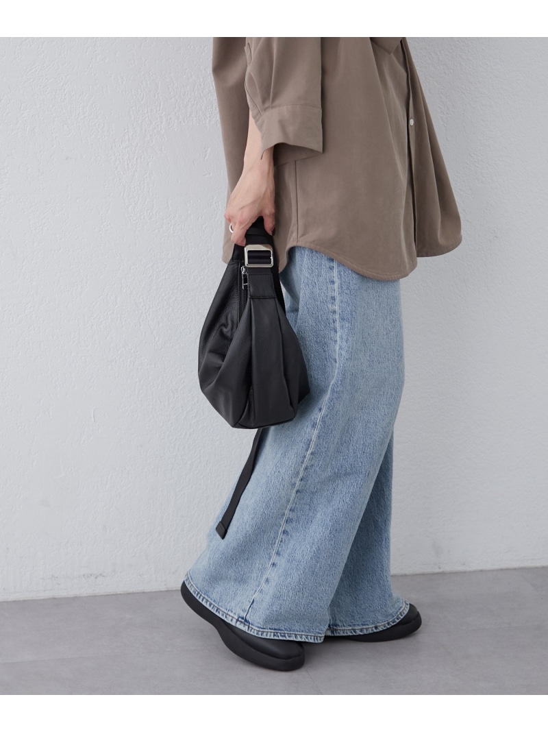 楽天市場】【20%ポイントバック】ソフトレザーラウンドショルダー