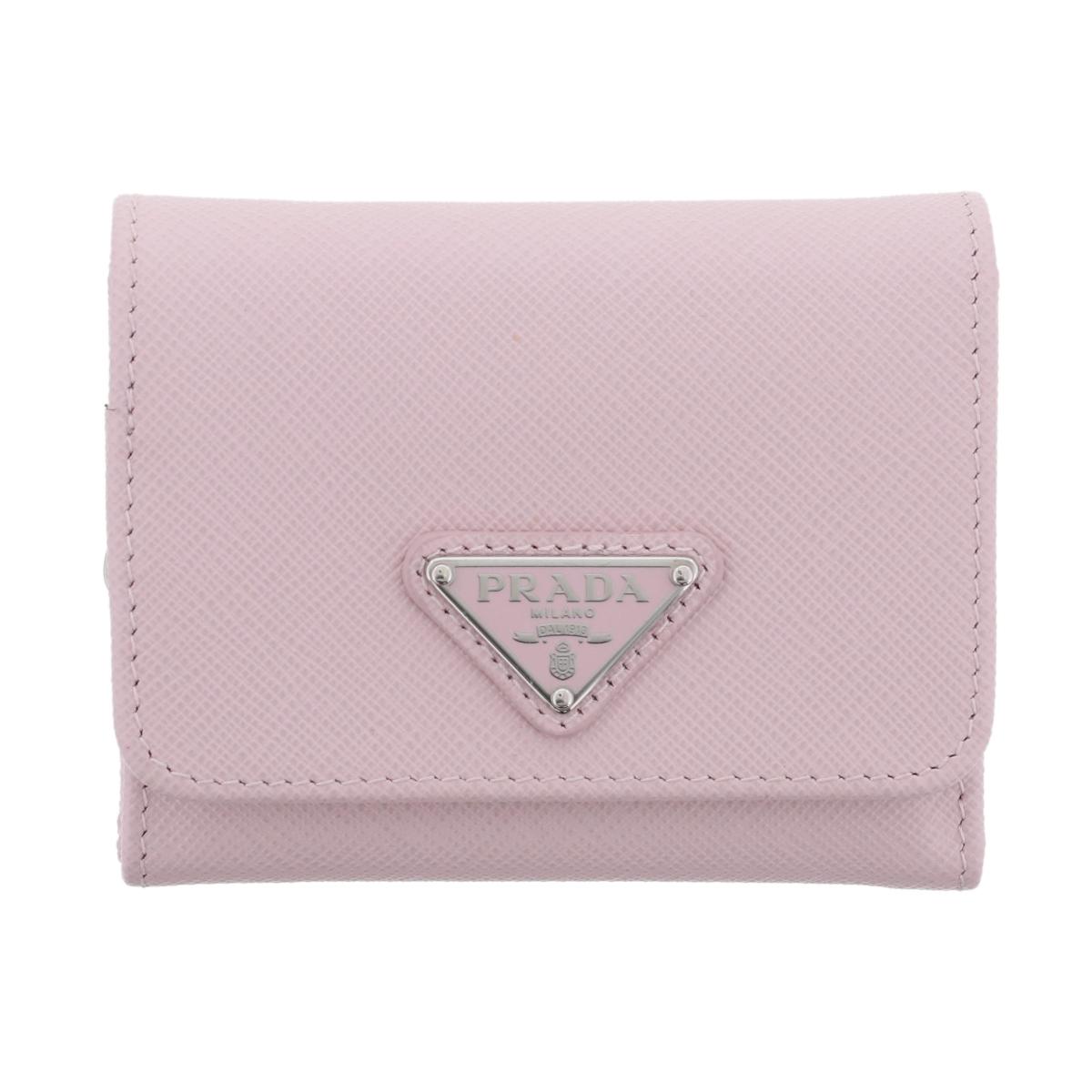 楽天市場】【美品】 PRADA （プラダ） ｻﾌｨｱｰﾉ ﾚｻﾞｰ ｺﾝﾊﾟｸﾄｳｫﾚｯﾄ ﾋﾟﾝｸ