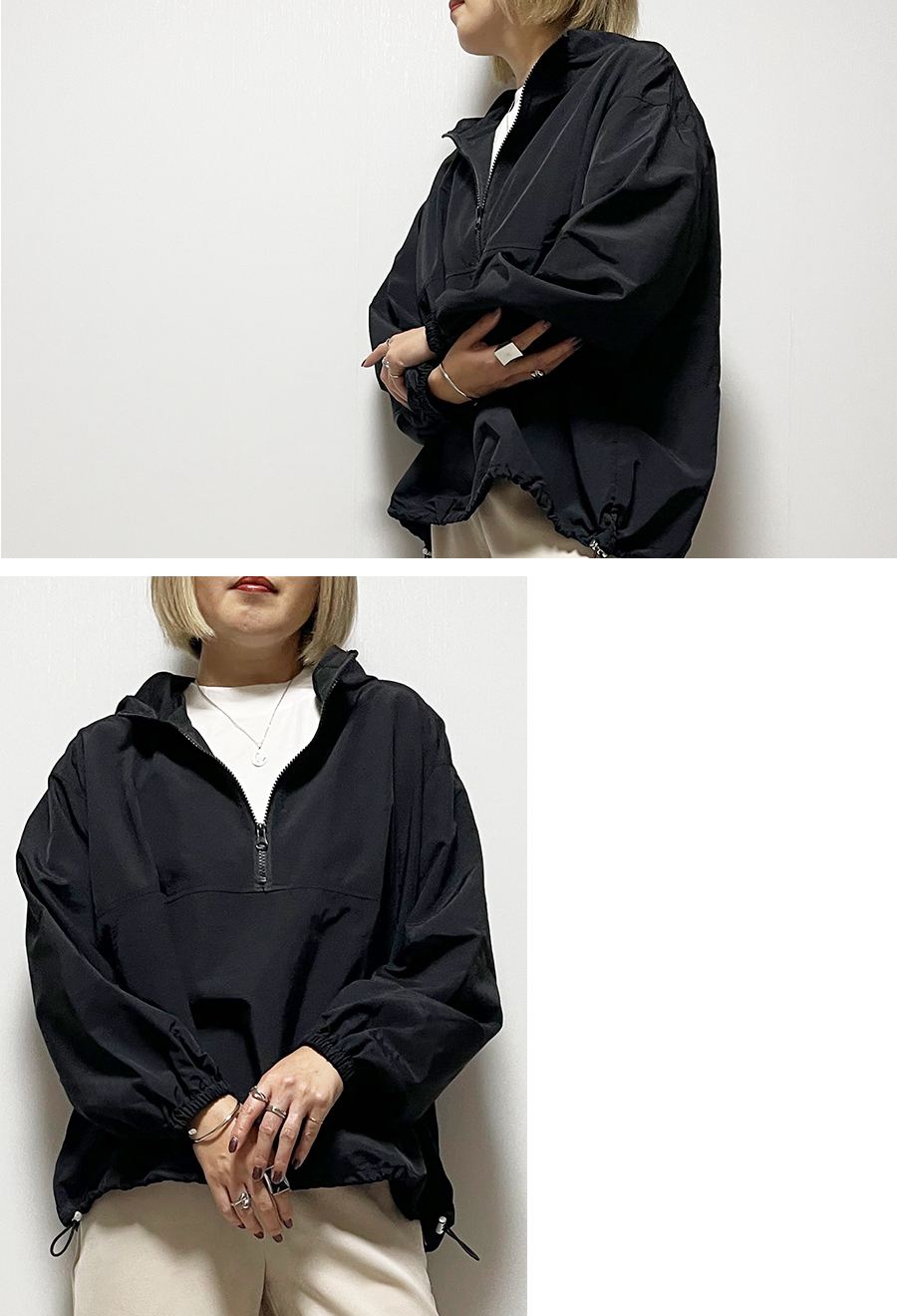 楽天市場】アノラックパーカー プルオーバー 春 秋 マウンテンパーカー