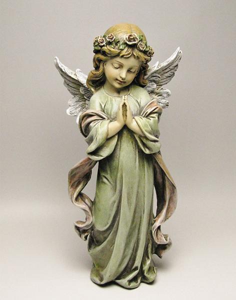 楽天市場】祈る リトルガールエンジェル/少女の天使の置物 西洋