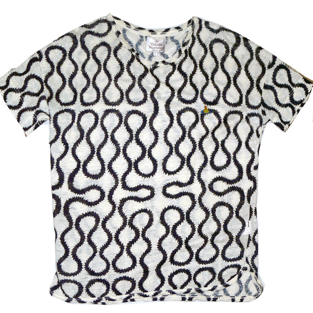 楽天市場】Vivienne Westwood LONDON Squiggle Top Linen ヴィヴィアン