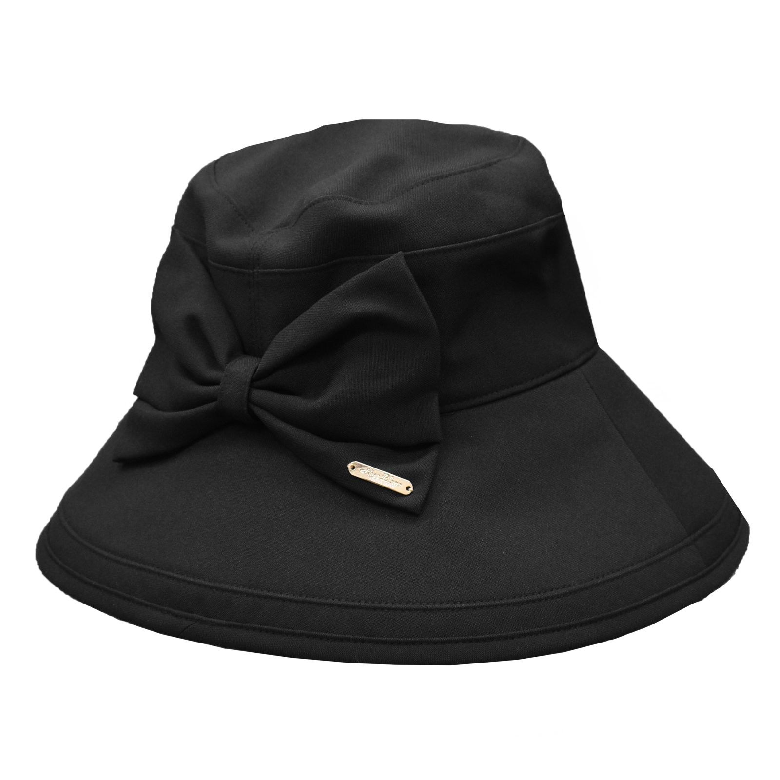 楽天市場】100％ 完全遮光 99％ではダメなんです！ リボンハット（つば