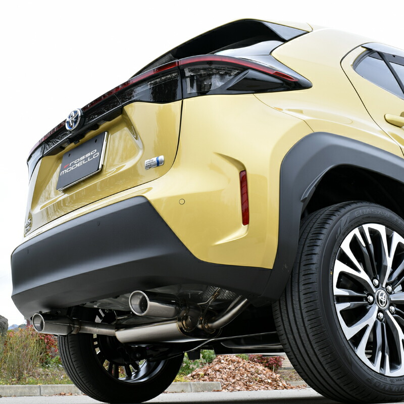 楽天市場】ロッソモデロ DUALIST EX マフラートヨタ ヤリスクロス