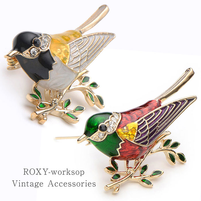 楽天市場】【送料無料】 ブローチ 鳥 野鳥 ピンズ ブローチピン